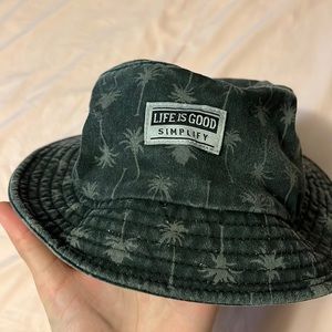 Life is Good bucket hat
